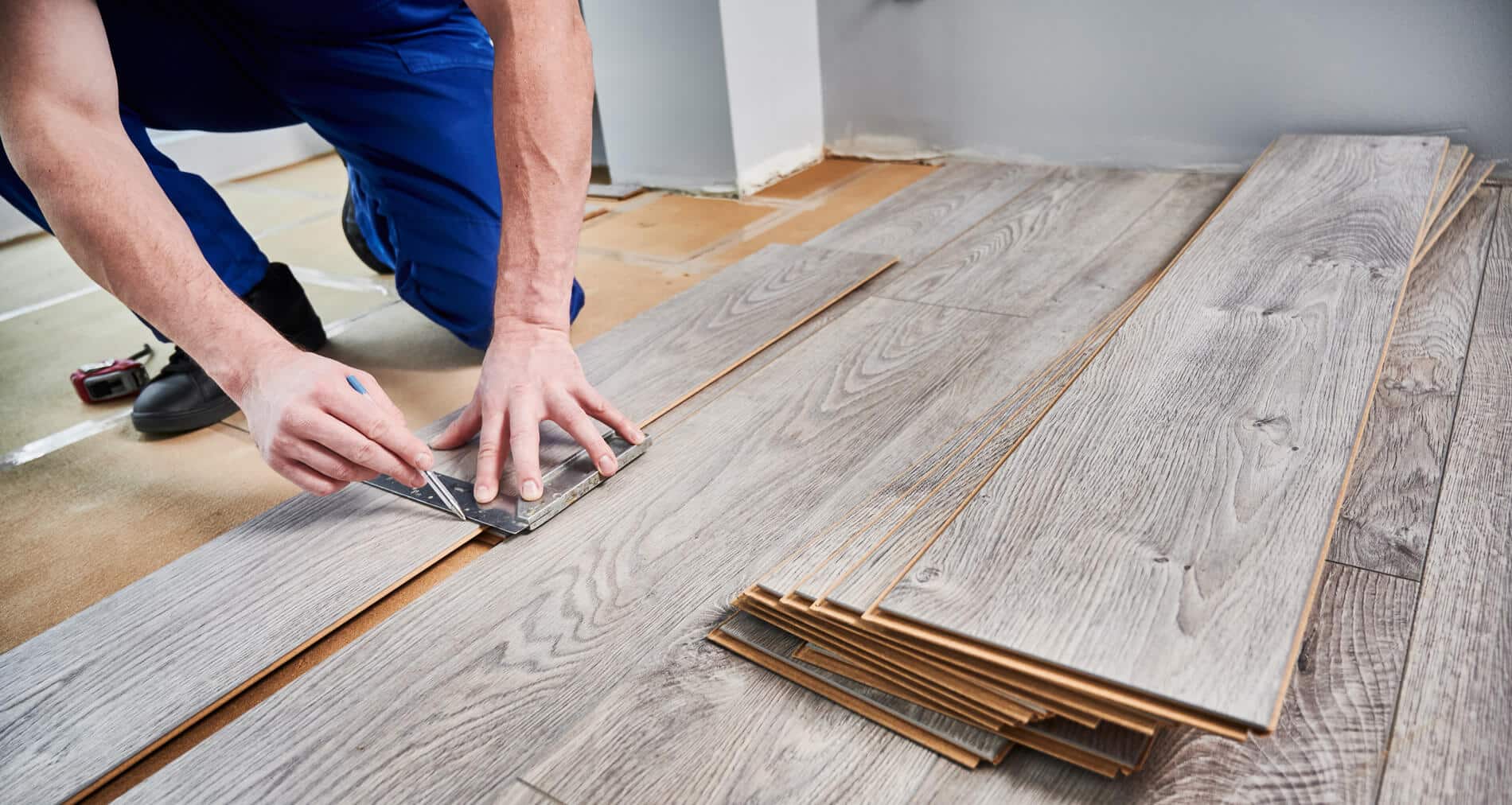 Laminat verlegen auf Trittschalldämmung